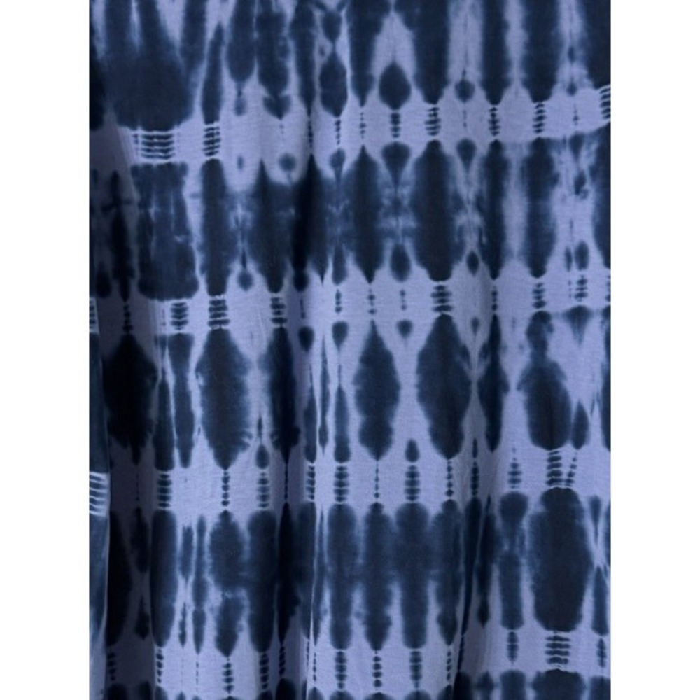 NWT pure jill Long Sleeve Tie Dye J.Jill Womens Shirttail Tee Top Blouse Size L - Picture 4 of 10
